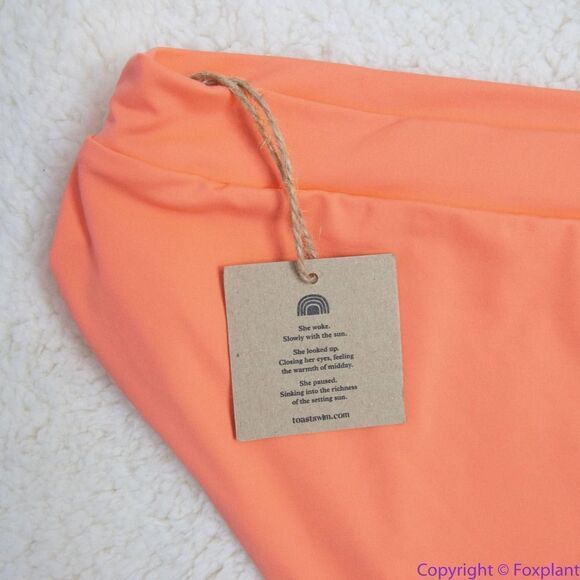NEW Toast Swim Signature High Waist Bottom in Watermelon, XL‎ - Picture 11 of 14